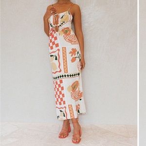 SABO Piper Midi Dress - Prego Rossa